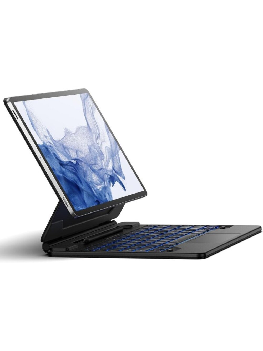 Keyboard Case for Samsung Galaxy Tab S10+/S9+/S9 FE+/S7 FE - Slim & Durable